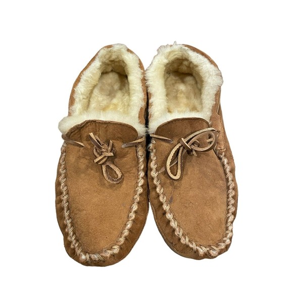 SOLD | LL BEAN Men's Wicked Good Moccasins Sz 10 Wide Style#264593 EUC $89 MSRP - Picture 5 of 6